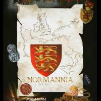 Normannia, Histoire de la conquête de Normandie  -  40 x 60 cm