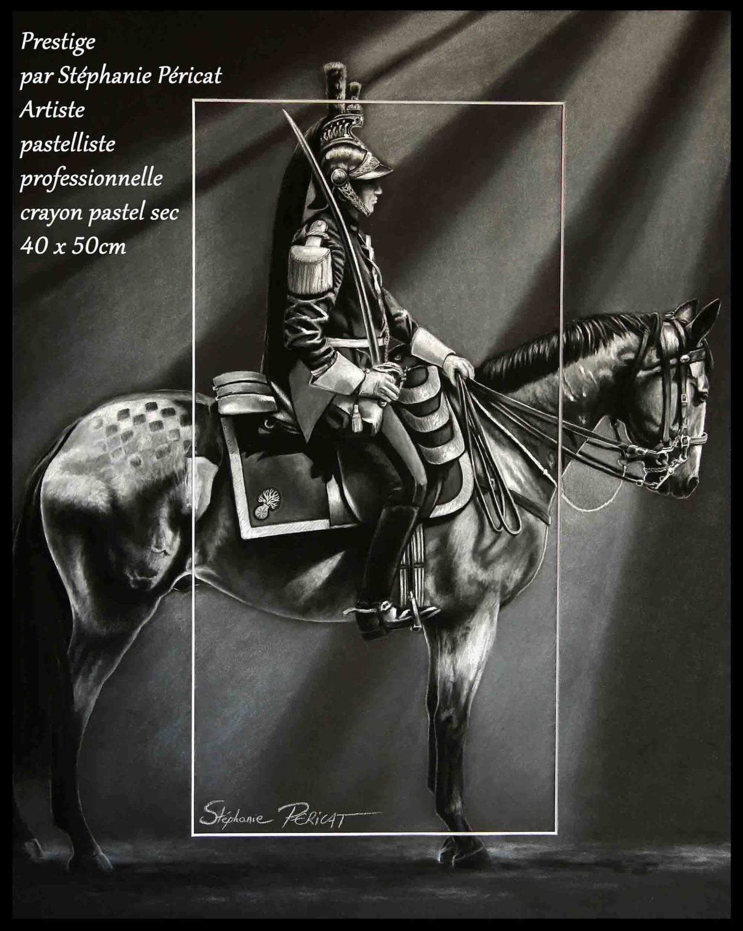 Prestige ( Garde Républicane)  -  40 x 50 cm  -  Disponible