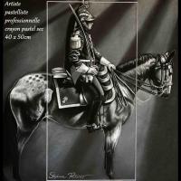 Prestige ( Garde Républicane)  -  40 x 50 cm  -  Disponible